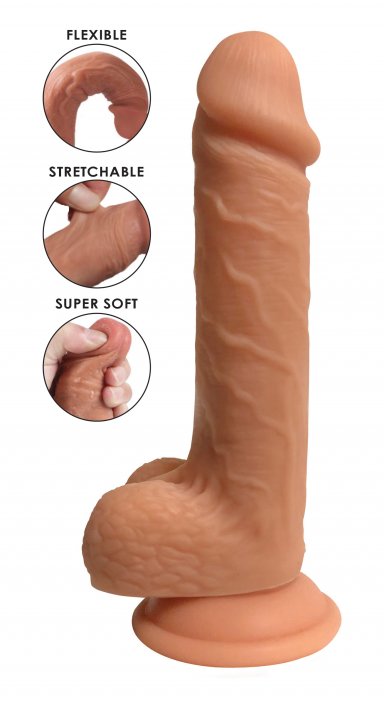 Easy Riders Dual Density Silicone Dildo - 7 Inch: Sex Toy Distributing Easy Riders Dual Density Silicone Dildo - 7 Inch: Sex Toy Distributing