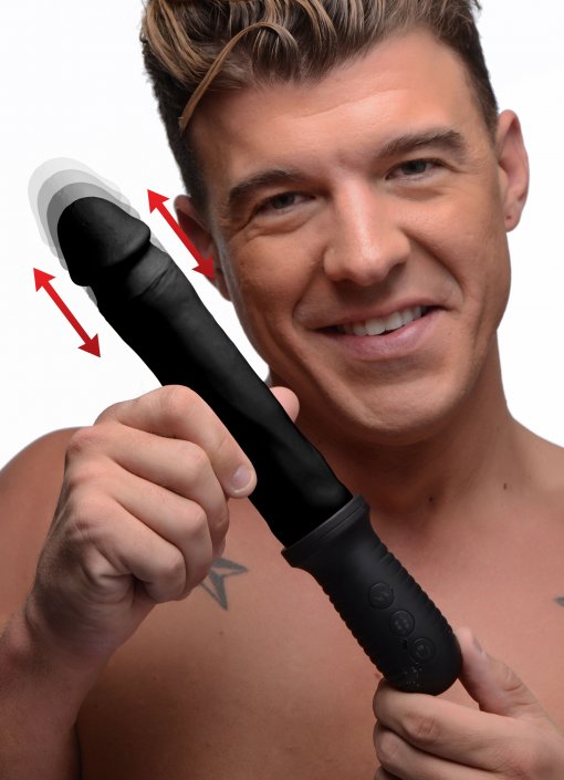 thrusting dildo for men Curve Toys Jock Male Masturbator With Thrusting Dildo – Adam's Toy Box
