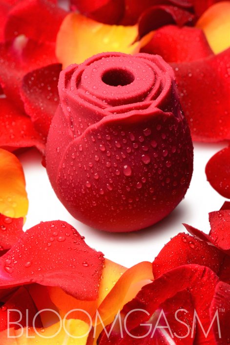 Bloomgasm Wild Rose 10X Silicone Clit Stimulator: Sex Toy Distributing