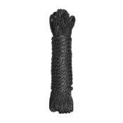 Premium Black Nylon Bondage Rope- 10 Feet